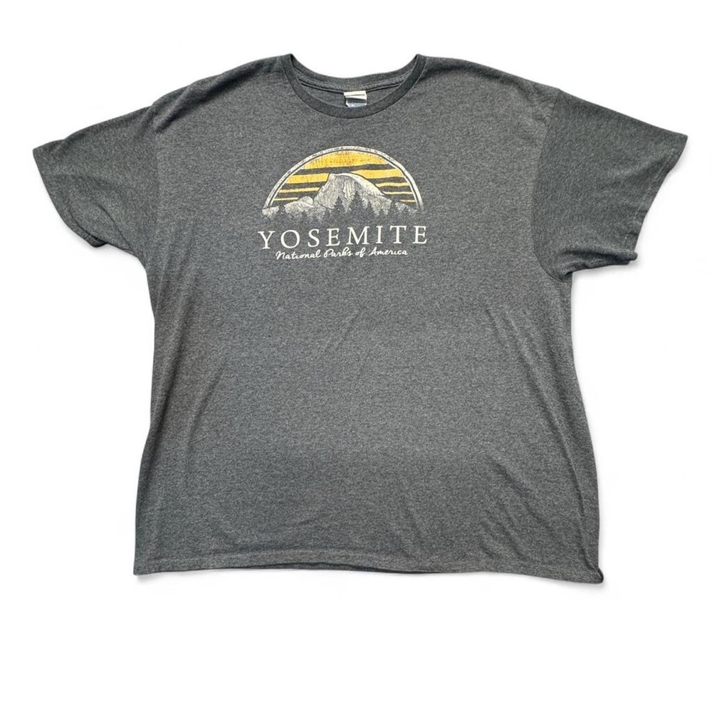 Yosemite National Park Delta Pro Weight T‑Shirt — Gray -2XL - BK35